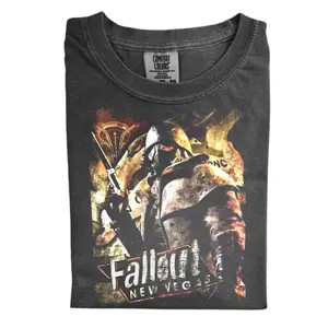 The Fallout New Vegas Grunge Vintage 2010 Comfort Color Shirt, Gamer Gift for Men, Vintage Game Shirt, Gift for Women, Crew Neck T-shirt, Trending T-shirt