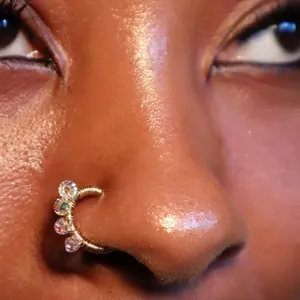 Aurora Loop Nose Cuff