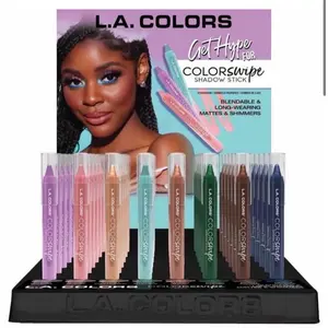 L.A. Colors Color Swipe Shadow Stick Matte Creamy Mettalic