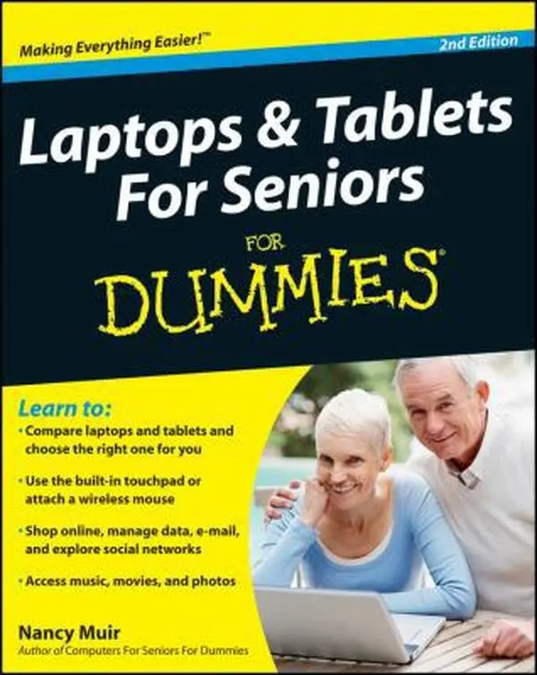 USED Book - Laptops & Tablets for Seniors For Dummies by Nancy Muir (Paperback) - english