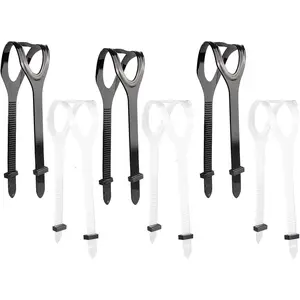 Universal Silicone Replacement Mask Strap for Scuba Diving, Freediving, and Swim Goggles - Silicone Head Band Parts & Accessories for Glasses Strap 6PCS