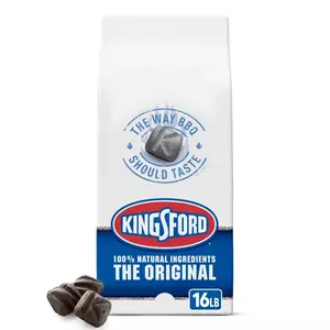 Kingsford 16lb Charcoal Briquettes: Quick Lighting, USA-Made, Outdoor Grilling Fuel