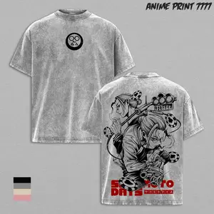 Sakamoto T-Shirt – Sakamoto Days Vintage Washed Oversized Graphic Tee, Streetwear Casual, Heavy Cotton Unisex Top, Legendary Hitman Shirt, Gift for Anime Fans