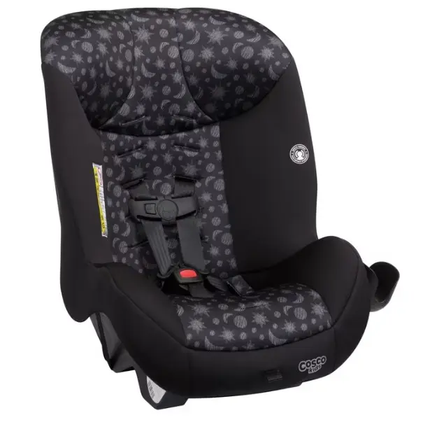Cosco Kids Scenera Extend Infant & Toddler Convertible Car Seat, Moonlit Night, Black