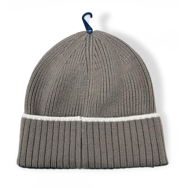 TOMMY HILFIGER Flag Split Tipping Cuff Hat | Ribbed Knit Beanie
