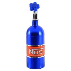 Metal Simulated NOS Nitrogen Bottle for 1/10 RC Crawler Car TRX4 D90 D110 Axial Scx10 90046,Blue