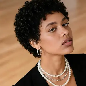 Short Curly Human Hair Weave - Natural, Soft, Versatile Hair Extension for Women (10-24in Available)