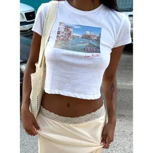 Italy Love Tee Ivory