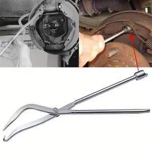 Brake Spring Pliers Drum Brakes Tool, Drum Brake Shoe Return Spring Install & Remove Double Ended Pliers Installer & Remover Tool for Removal and Installation