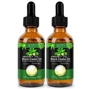 2x Aliver Jamaican Black Castor Oil hair growth , nourishes hair, promotes hair growth Cold Pressed (Over 300k Sold)