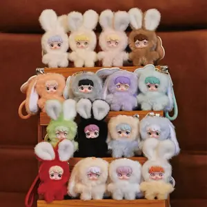 KX-YOMI 16 MBTI PF series Mystery Boxes Bag Pendant Bunny Plush Dolls Soft Collectibles