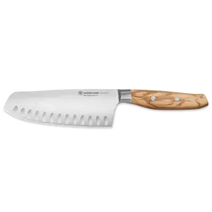 Wusthof Amici Santoku Hollow Edge Knife, 7"
