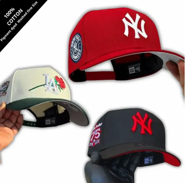New Era MLB Premium Urban Baseball Cap – LA Dodgers, NY Yankees, White Sox, Cardinals, Nationals, Pirates, Braves, Guardians, Adjustable Flat Brim Snapback Hat, Official Team Logo Embroidery, Outdoor Sports Lifestyle, Trending TikTok USA 2026 Collection