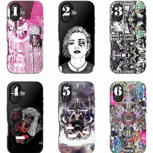 C..h.e Underground Aesthetic Phonecase Pack For iPhone 17 16 15 14 13 12 11 X Xs and Samsung S25 S24 S23 S22 S21