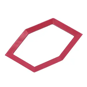 Astro Mirror-Hex-Plum-9.65" x 17.7"