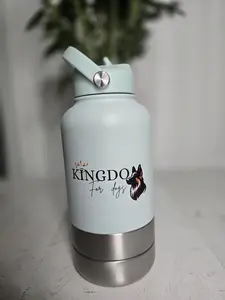 Kingdom for Dogs water bottle
