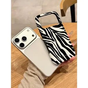 Black White Zebra Striped Fashion Phone Case Zebra Striped Phone Case Striking Black And White Stripes Birthday Gift