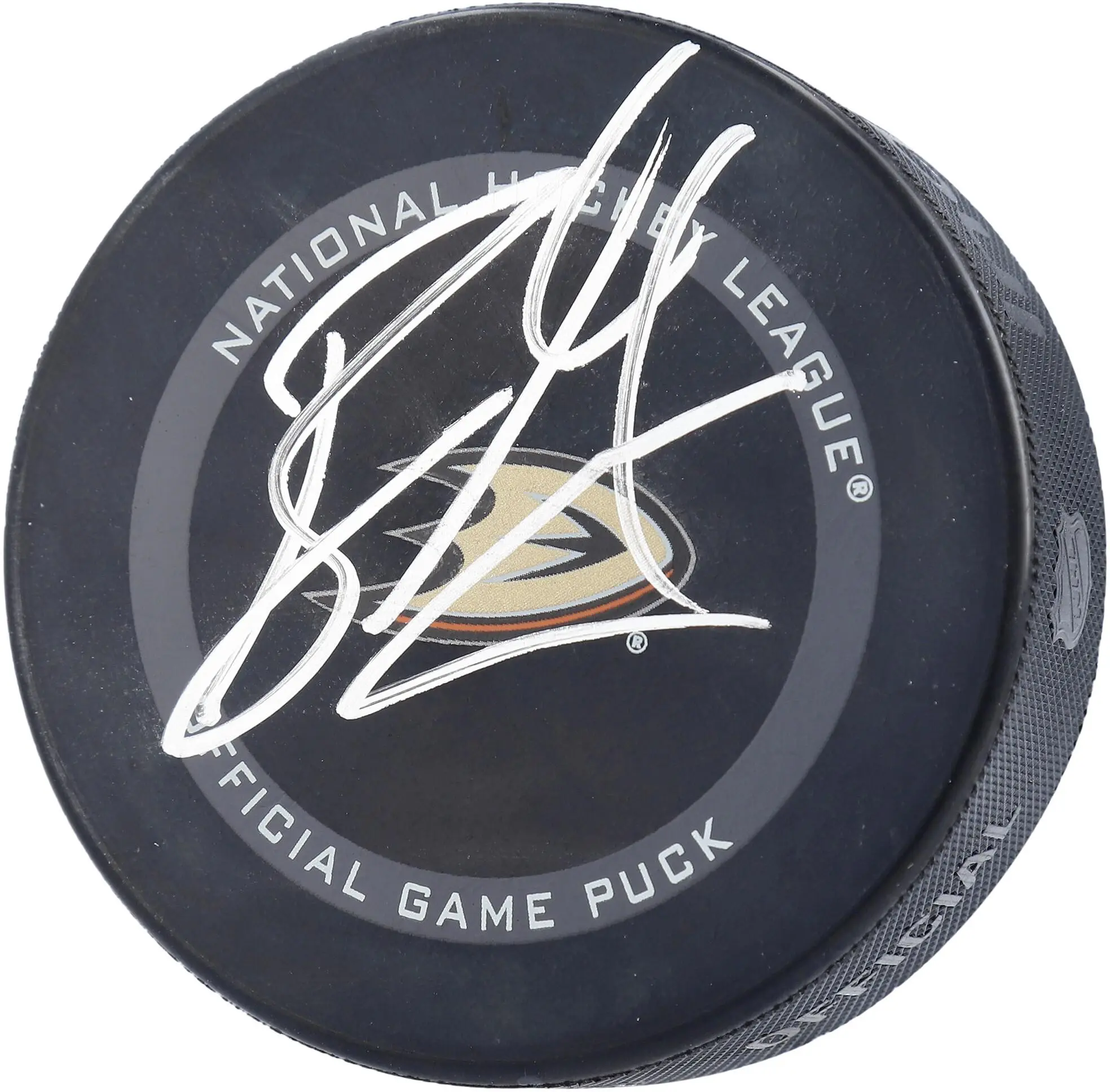 Ryan Getzlaf Anaheim Ducks Autographed Official Game Puck - Fanatics Authentic Certified