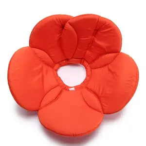Pet Collar Protector Neck Cover - Flower Patterned Neck Shield for Dogs, Durable Fabric Collar Guard to Prevent Wear & Tear, Adjustable Pet Neck Cover for Outdoor & Daily Use