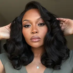 Recool Hair Loose Body Wave 100% Human Hair Wig Wear Go Glueless 6×5 HD Lace Front Wigs