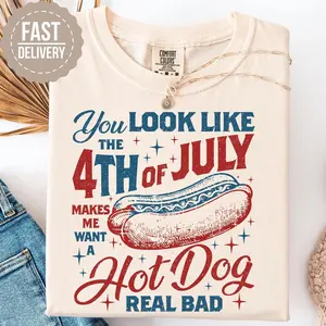 Comfort Colors  You Look Like The 4Th Of July Gift For Her Tshirt