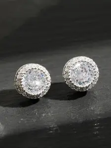 Elegant Rhinestone Decorated Stud Earrings, High Quality Earrings, Fashionable Jewelry for Women & Men for Party, Daily Clothing Decor, Trendy All-match & Exquisite Jewelry for Birthday Gift
