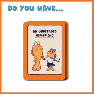 Go Fish Card Game Family Interactive Fun Game The Little Defeats In Life Brand New Prank Gift for Kids Adults