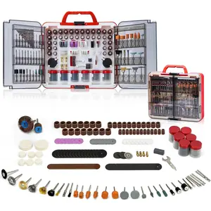 508-Piece Rotary Tool Accessories Kit, Universal Rotary Tool Bits for Sanding, Cutting, Grinding, Drilling, Carving, Engraving, Polishing, Cleaning, Rotary Tool Attachments with Carrying Case gift