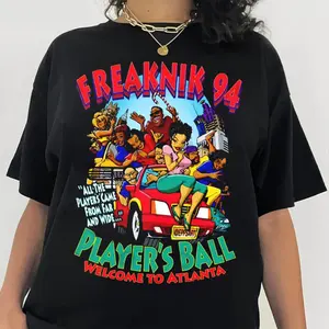 Rare Vintage 94 Freaknik Atlanta Unisex T-shirt, Funny Casual Short Sleeve Basics Cotton Tee, Gift For Her, Gift For Him