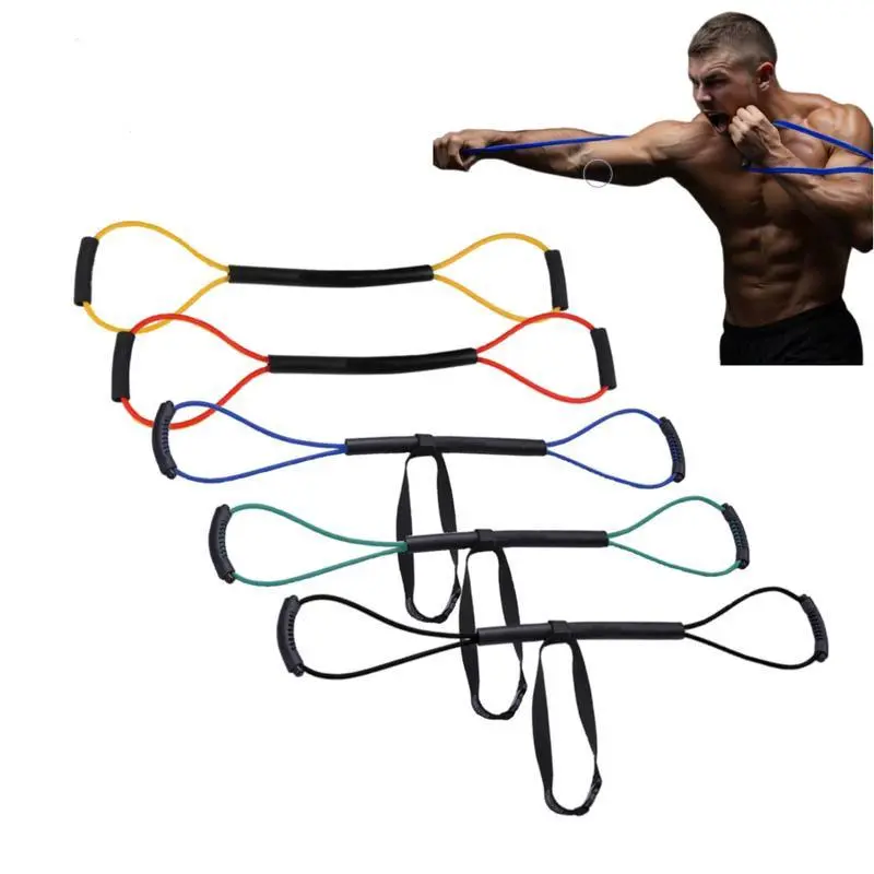 Boxing punching speed training air strike resistance rope elastic band Muay Thai Sanda fighting resistance endurance kick boxing equipment