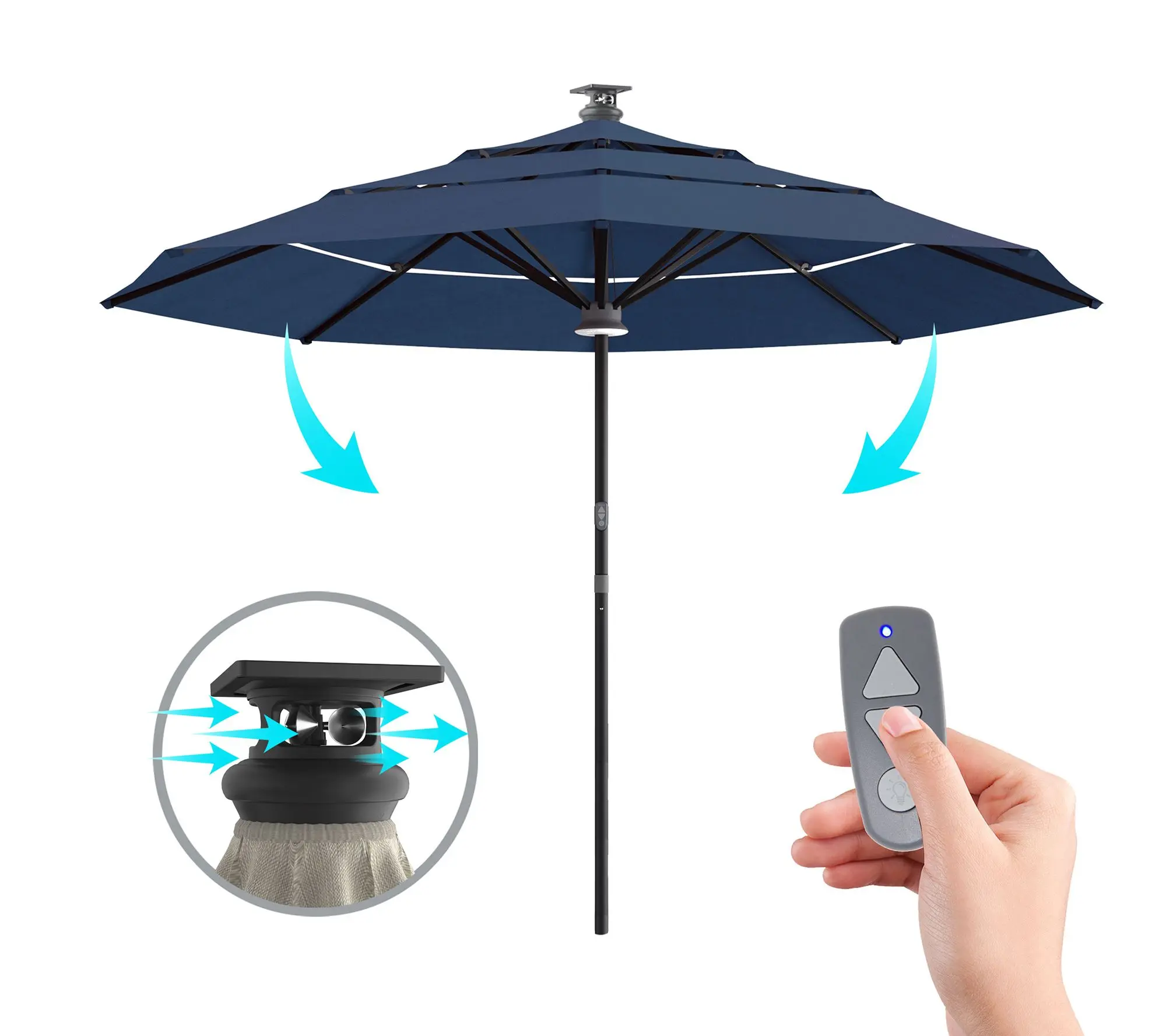 Above Height Generation 2 Smart 11ft Umbrella Above Height Generation 2 Smart 11ft Umbrella