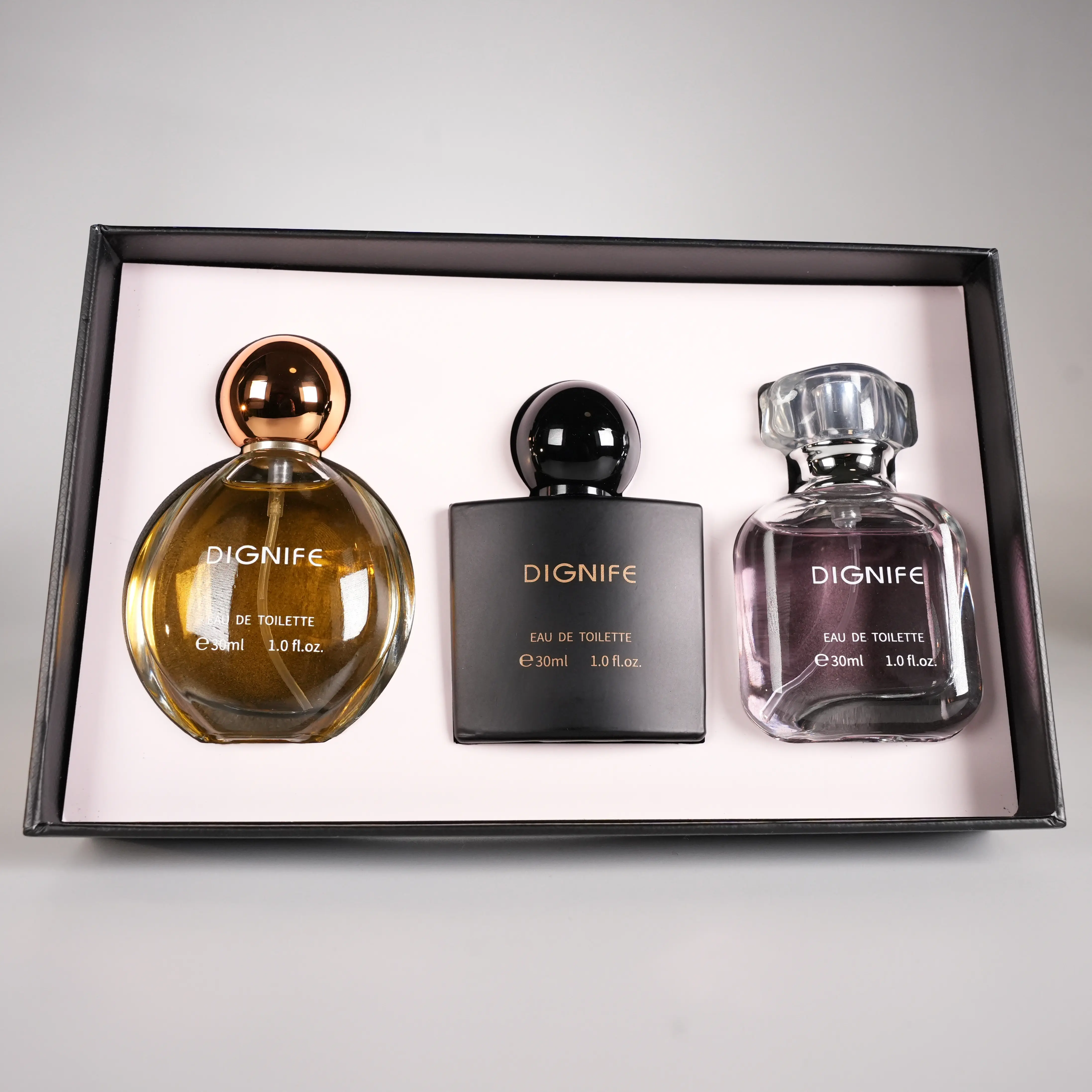 Dignife Exquisite Gift Box Perfume Set - 3 Unique Scents for Men