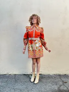 Zimmermann Stargazer Kaleidoscope Aries Print Dress