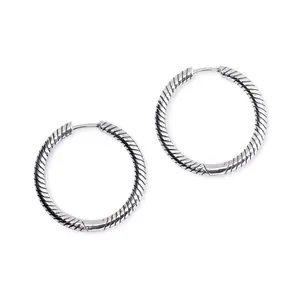 Pandora Moments Charm Hoop Earrings 299532C00