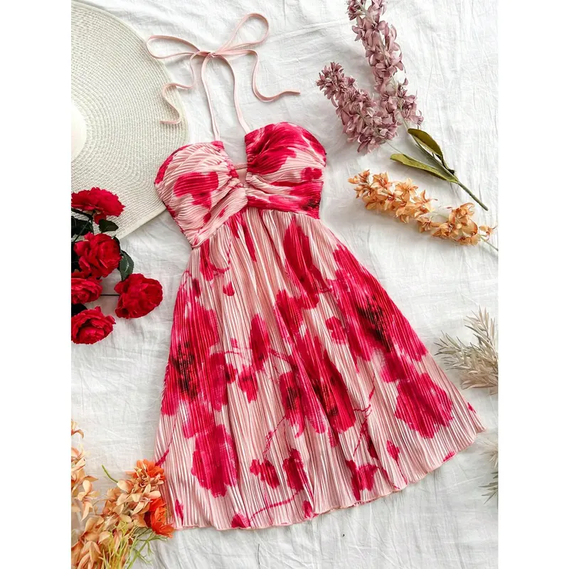 what is a princess line dress Sweetheart Pink A-line Short Princess Dress Homecoming Dress main image 1