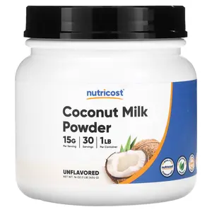 Nutricost Coconut Milk Powder, Unflavored, 16 oz (454 g)