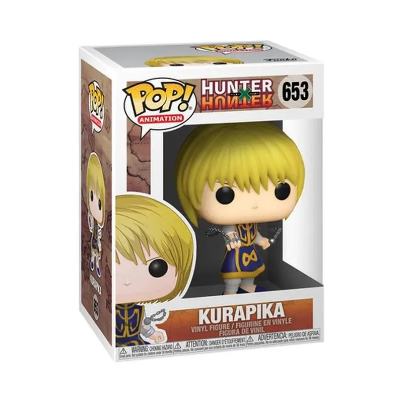 Funko Animation Hunter x Hunter Kurapika #653 Numbered Detailed Vinyl Figure Collectible Toy, Character Merch for Fans of the Series, New Collectibles Item, Anime