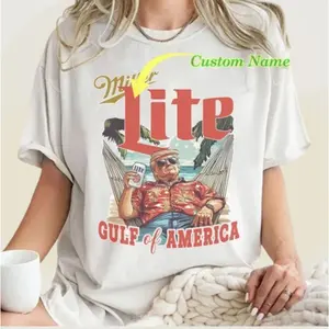 Custom gulf of america shirt, trump shirt, funny tee, custom tee, Simple Style, No-Fade Colors, Wash After Wash