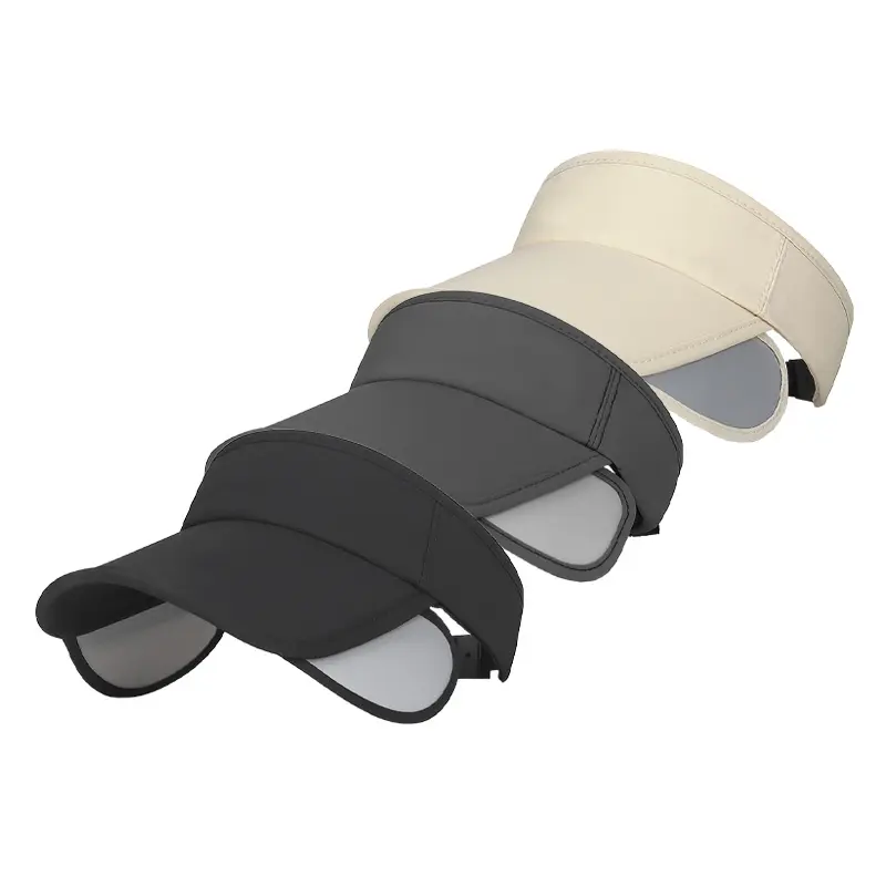 Unisex Adjustable Open-Top Solar Protection Hat, Summer Ventilation Cap Hat with Breathable Sweat-Absorbing Fabric for Outdoor Running, Cycling, Solar Protection Hats, Ventilation Cap Hats
