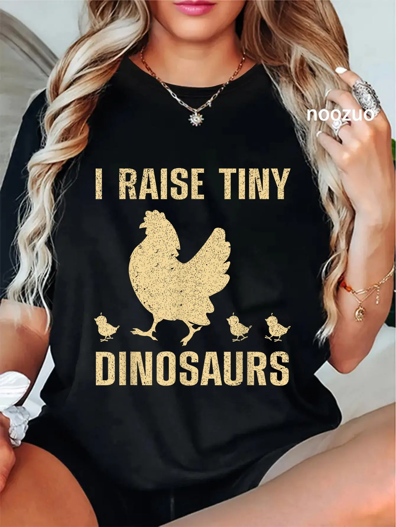 100% Cotton Cute Chicken For Men Women Rooster Hen Chicken Farmer Lovers T-Shirt