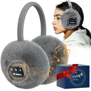 Valentine's Day 3 in 1 Bluetooth Ear Muffs For Cold Headband Accessories Ear Muffs Made Of Soft and Fluffy Material To Listen To Music
