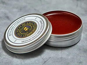 The Rich Beard ~ Styling Pomade ~ High Shine Medium Hold Haircare Gel