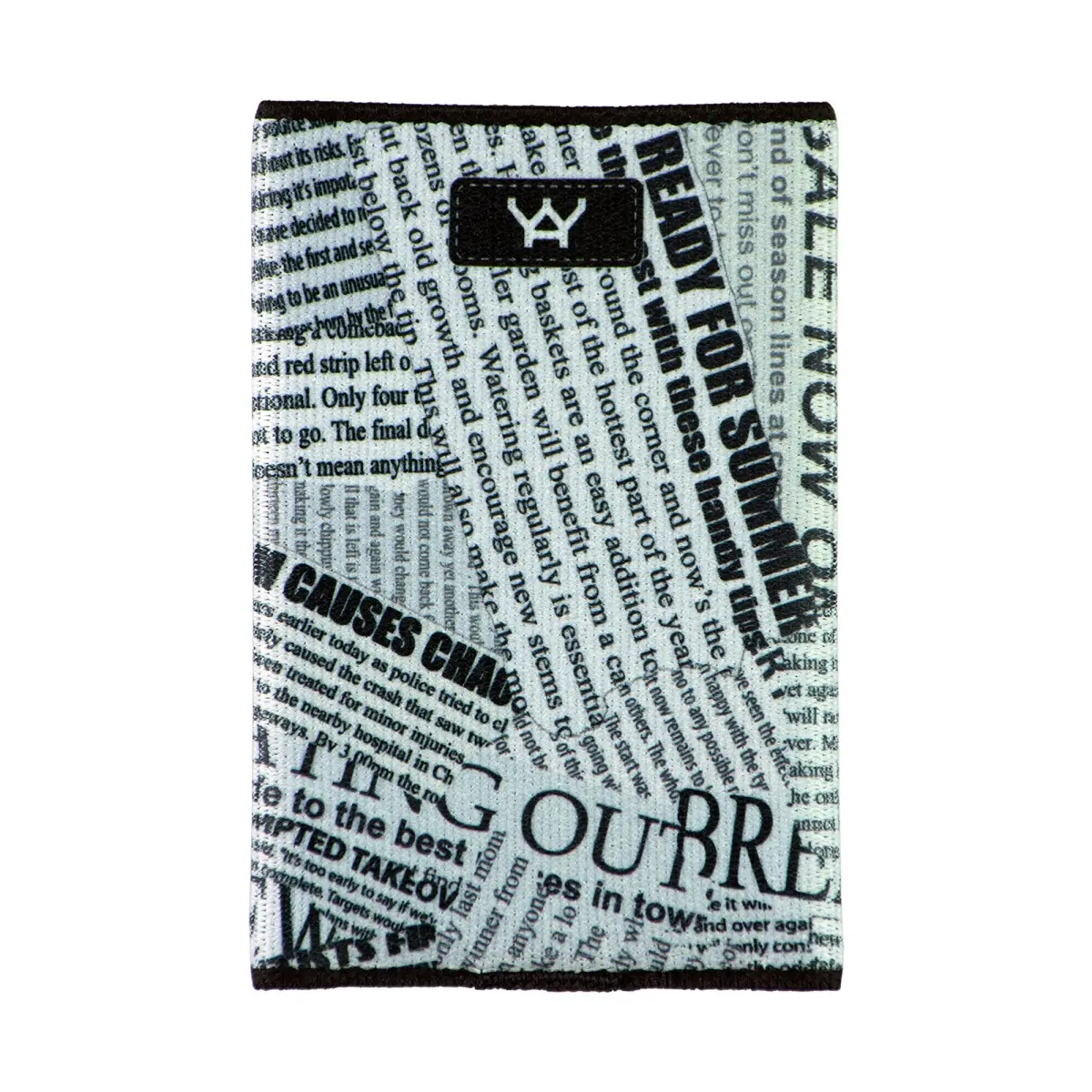 212 MAIN Men's RFID-Safe Eco-Polyester Slim Profile Front Pocket Wallet - Fashion & Flexible Men's Wallets, Minimalist Woven Elastic Design, Compact Carry with Card Storage (Model 1056), Fashion Men's Wallets