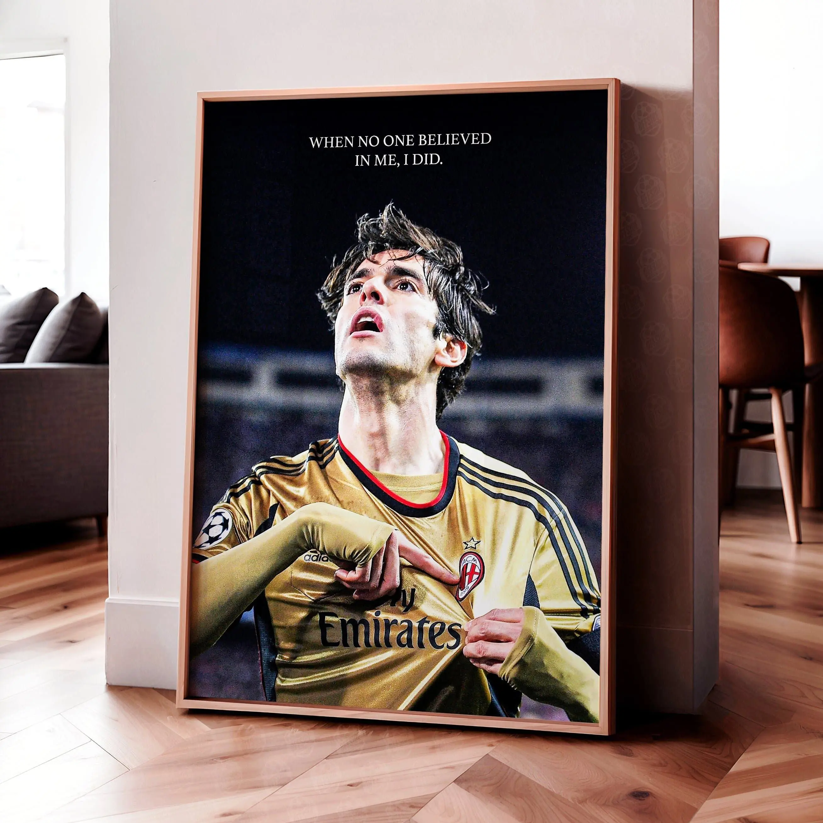 Kaka 'Believe' Poster, Gift For Fans ( Unframed - Print Only )
