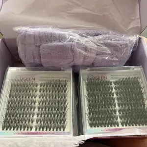 Lashes close-up