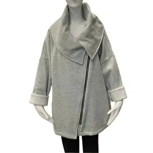 Pullover Grey Oversized Jacket