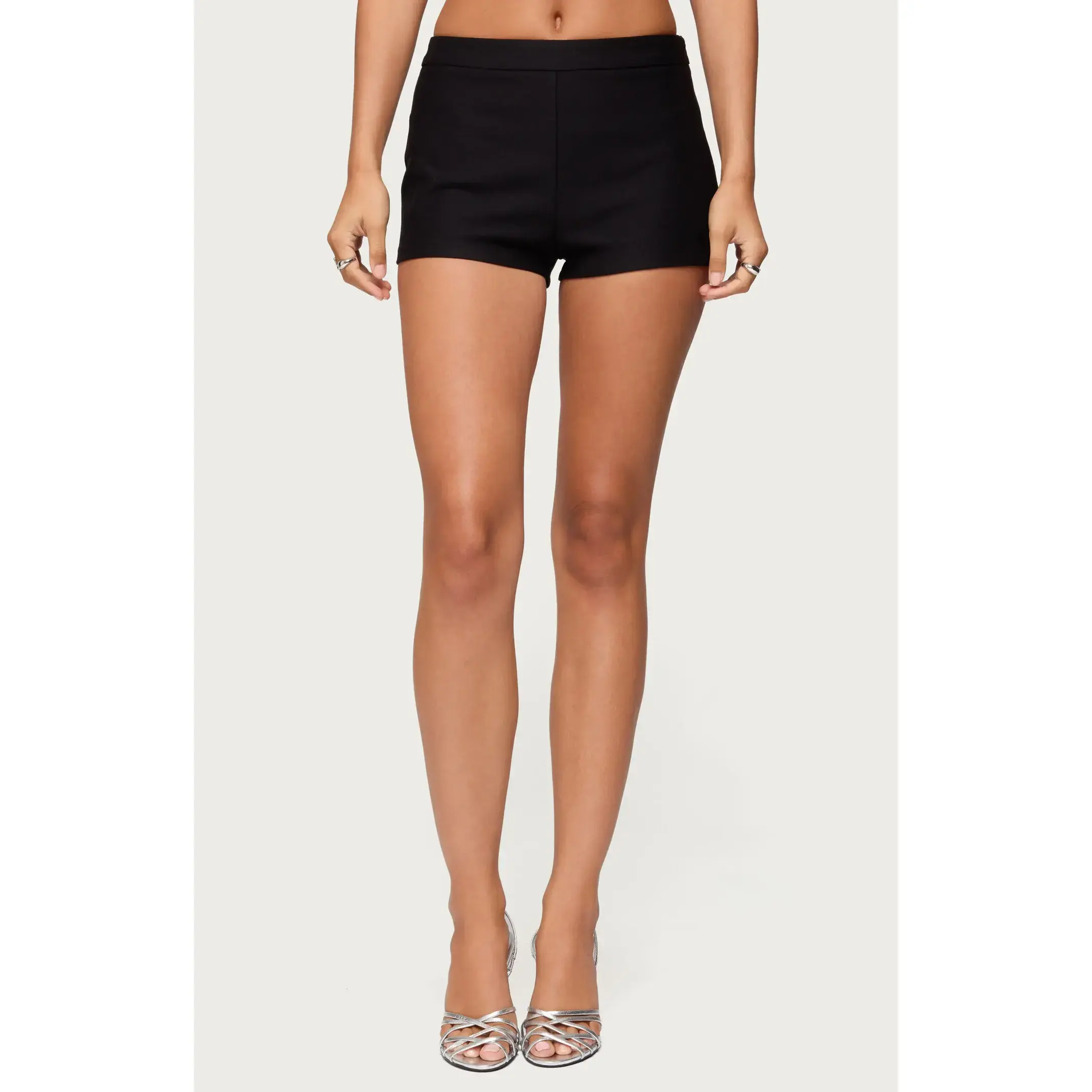 Edikted Women's Lavilla High Rise Micro Shorts