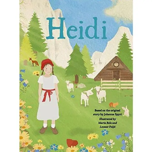 USED-Heidi by Parragon Books (Hardcover)