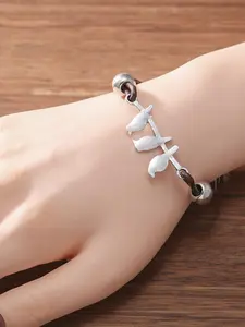 Vintage Bird Design Bracelet, Fashionable Jewelry for Women & Men, Trendy All-match & Exquisite Jewelry for Birthday Gift