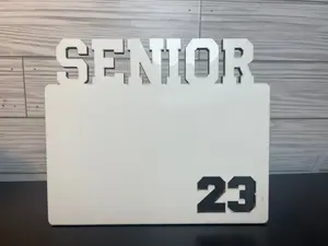 SENIOR 2023 Picture Frame MDF Sublimation Blank |2023| 7 inch Picture Frame| Sublimation Blank| Photo Frame| graduation gift